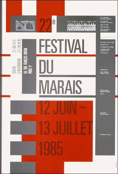 22e Festival du Marais (1985)